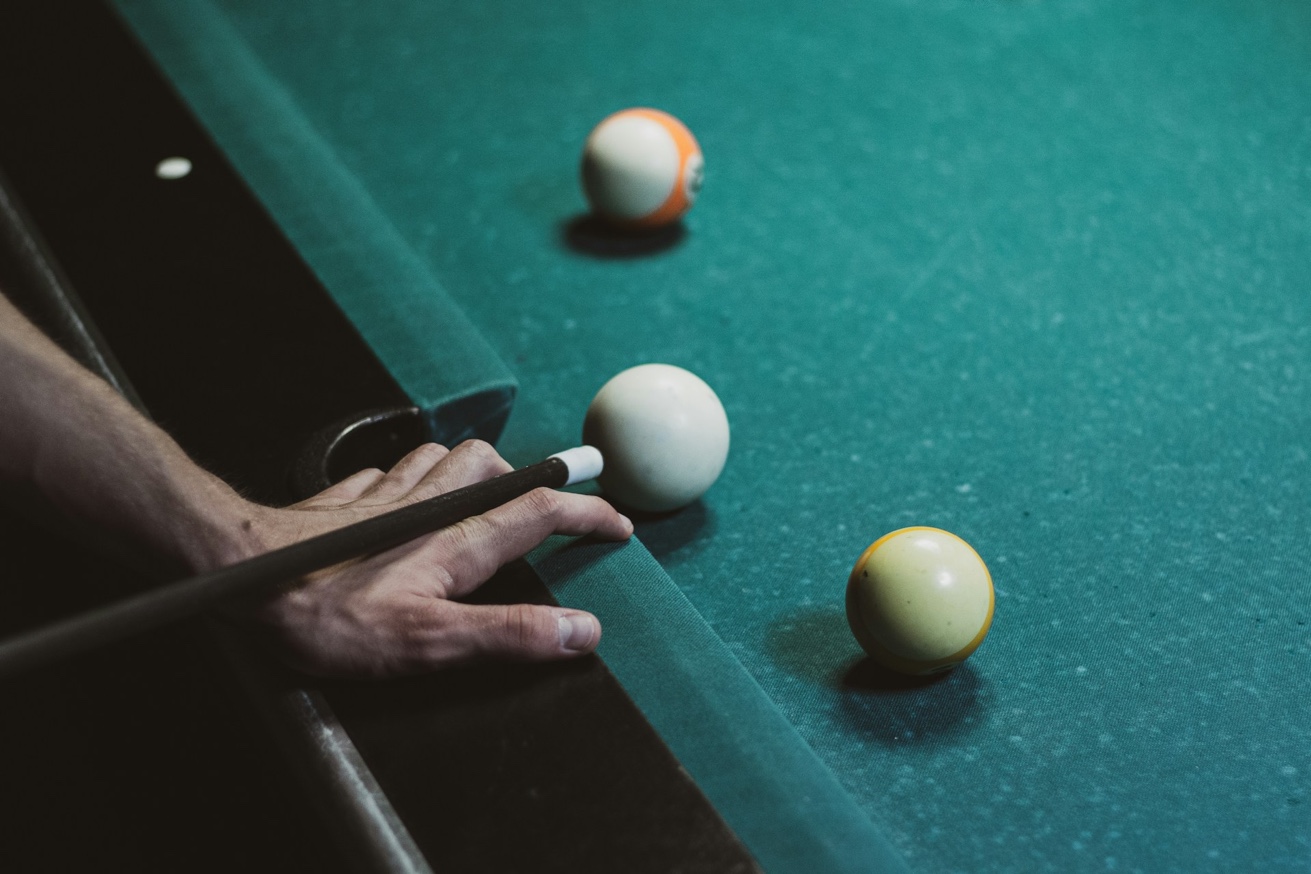 The Game — precision pool at The Legend's Den
